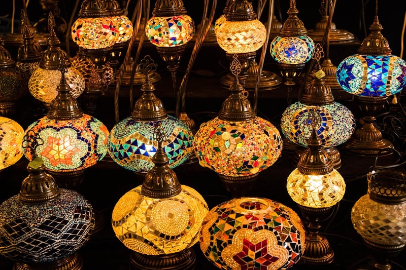 Mosaic Lamps